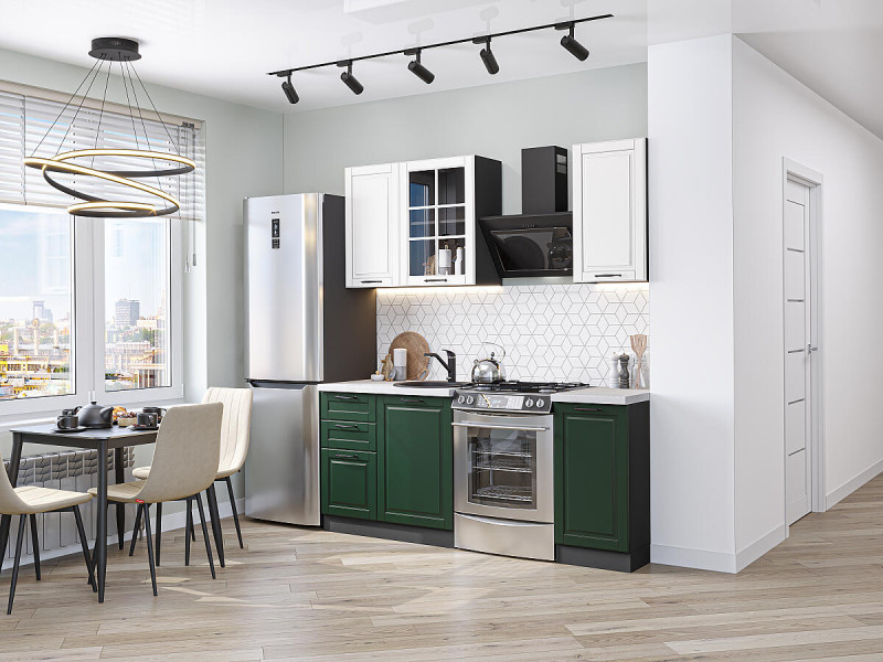Дублин-04 Special White/Special Green 2140*1300*600