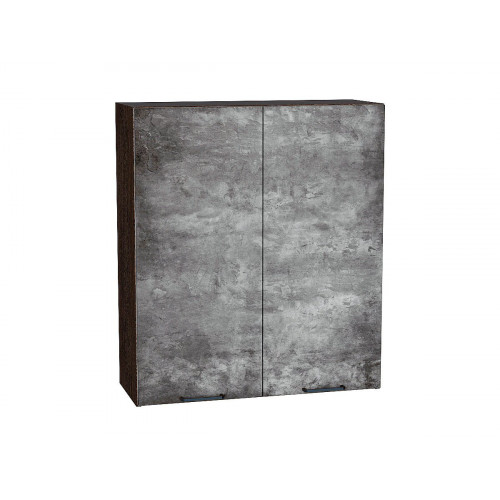 920*800* Шкаф верхний с 2-мя дверцами Флэт Temple Stone 2S Graphite