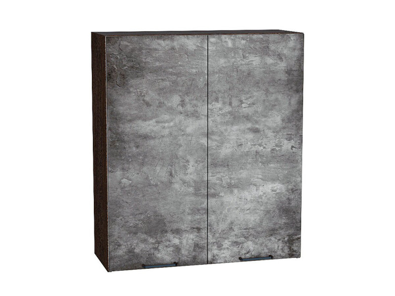 920*800* Шкаф верхний с 2-мя дверцами Флэт Temple Stone 2S Graphite